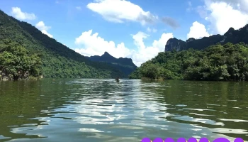 Bến thuyền tham quan hồ Ba Bể - Ba Bể
