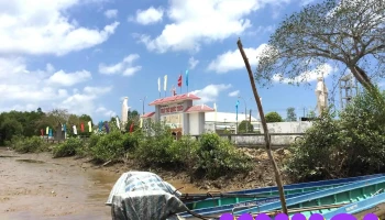 Bến đò qua Nhà thờ Khúc Tréo - Ql1A