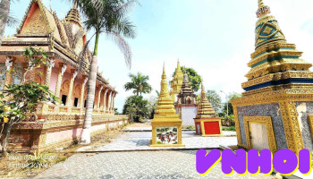 Chùa Khmer Đầu Sấu - Lộc Ninh