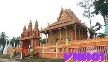 Chùa phật giáo Nam Tông Khmer - Kiên Giang