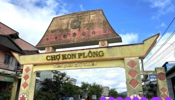 Chợ Kon Plông - Măng Đen