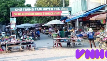 Chợ Trà Lĩnh - Cao Bằng