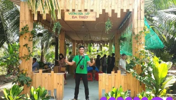 Dừa Sáp Thùy Cơ - Cầu Kè