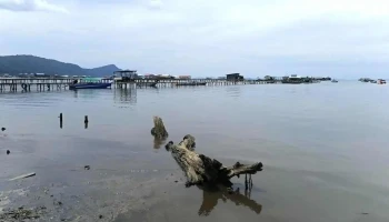 nhà bè Vịnh Sao Biển (Điểm Đón Khách) - Kiên Giang