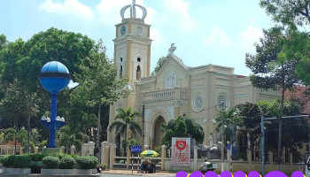 Nhà thờ chánh tòa Đức Mẹ Vô Nhiễm Nguyên Tội- Giáo phận Mỹ Tho - Tiền Giang