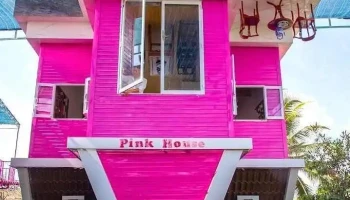 Nhà Úp Ngược Pink House Tiền Giang - Tiền Giang
