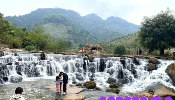 Thác Dải Yếm - Mộc Châu