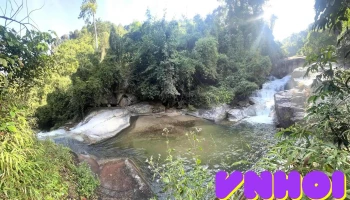 Thác Tình Tang waterfall - Đạ Long