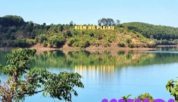 Vườn hoa Biển Hồ - Pleiku