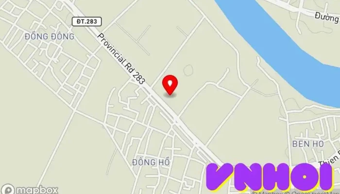 bản đồ của Ẩm Thực Nhà sàn SONG HỒ Nhà hàng, Nhà hàng ẩm thực đồng quê, Điểm thu hút khách du lịch trong Bắc Ninh