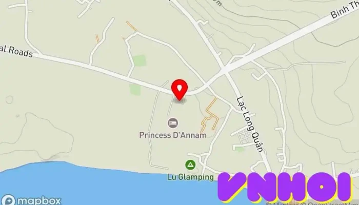 bản đồ của Azerai Ke Ga Bay Khách sạn nghỉ dưỡng trong Bình Thuận