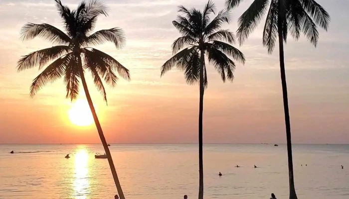 Bai 3 Cay Dua Three Coconus Tree Beach Longbeach Video - Kiên Giang
