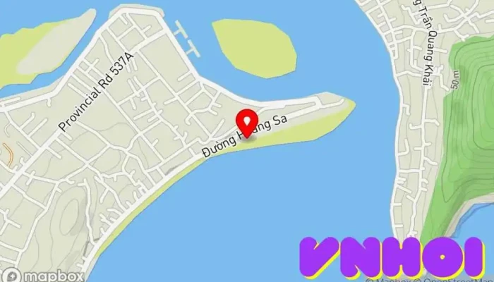 bản đồ của Bãi Biển Quỳnh Phương Bãi biển công cộng trong Nghệ An