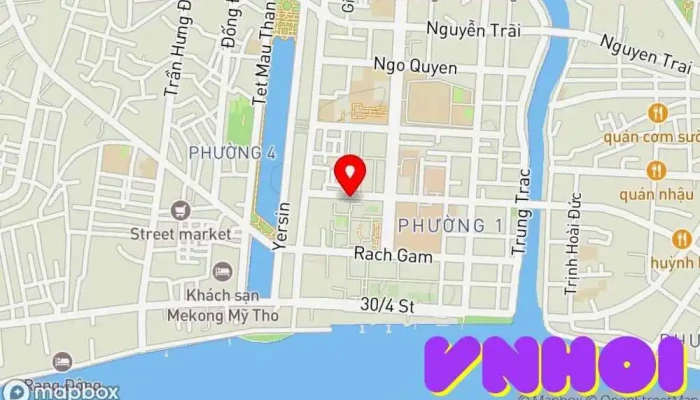 bản đồ của Bảo Minh Coffee Quán cà phê trong Tiền Giang