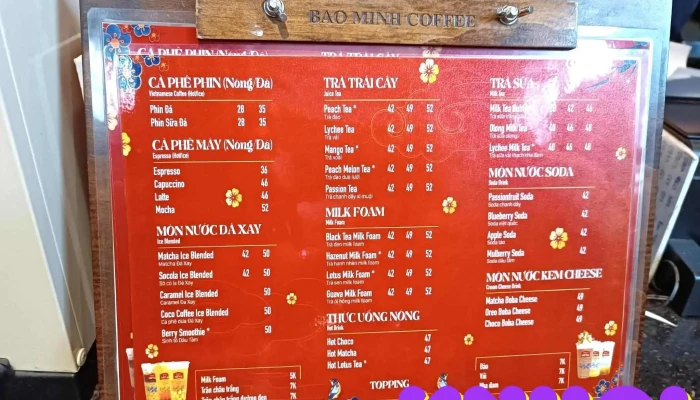 Bao Minh Coffee Thuc Don - Tiền Giang