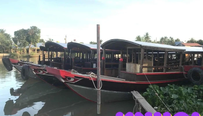 Ben Du Lich Cai Be Thuyen - Tiền Giang