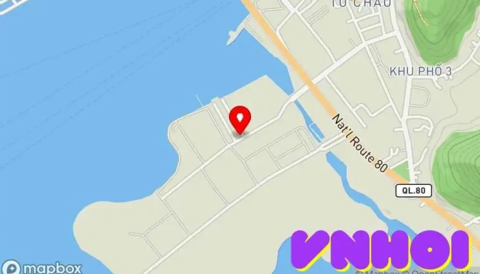 bản đồ của Bến phà Bình An Hà Tiên Bến du thuyền trong Kiên Giang