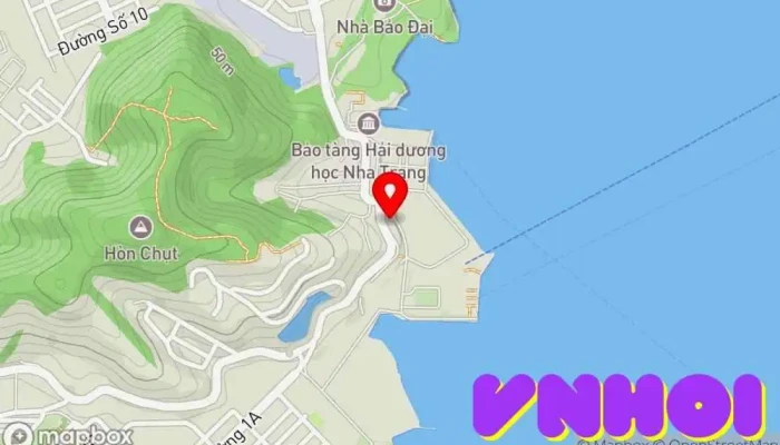 bản đồ của Bến tàu tham quan Vịnh Nha Trang Bến du thuyền trong Khánh Hòa