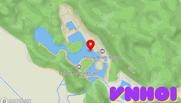 bản đồ của Bến Thuyền Đi Vườn Chim Thung Nham Đại lý du lịch trong Ninh Bình