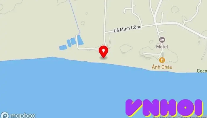 bản đồ của Biển Làng Chài Cam Bình - La Gi Điểm thu hút khách du lịch trong Bình Thuận