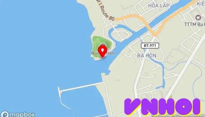 bản đồ của Biên Phòng Ba Hòn Văn phòng chính phủ trong Kiên Giang