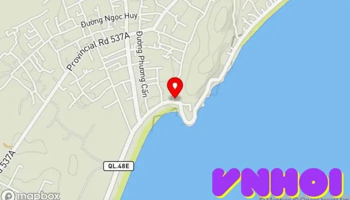 bản đồ của Biển Quỳnh Phương Dịch vụ vệ sinh bãi biển trong Nghệ An
