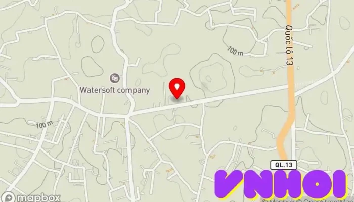 bản đồ của Bình Long Phố Park Hồ bơi, Công viên trong Bình Phước