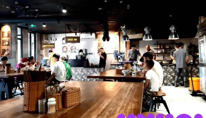 Bun Quay Kien   Xay Bau Khong Khi - Kiên Giang