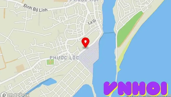 bản đồ của Cảng Cá LaGi Bến du thuyền trong Bình Thuận