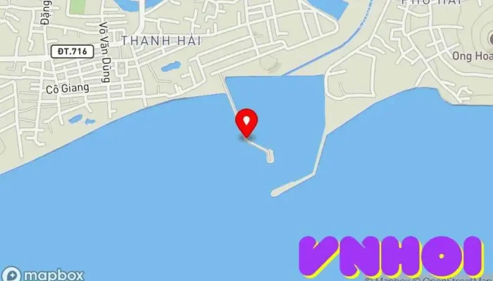 bản đồ của Cảng Phú Hài Cảng cá, Điểm thu hút khách du lịch trong Tp. Phan Thiết