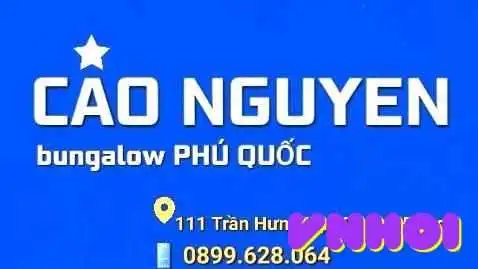 Cao Nguyen Home Bungalow Cua Chu So Huu - Kiên Giang