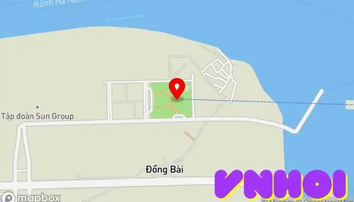 bản đồ của Cáp Treo Cát Bà Tàu điện cáp treo trong Hải Phòng