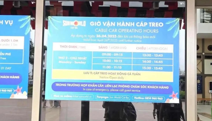 Cap Treo Cat Ba Moi Nhat - Hải Phòng