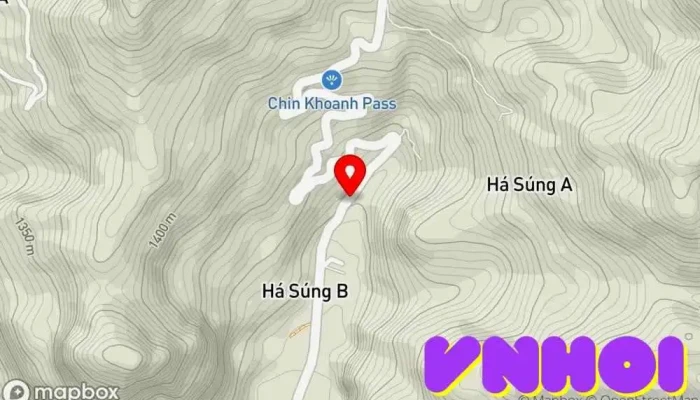 bản đồ của Cây cổ thụ Phố Cáo Điểm thu hút khách du lịch trong Hà Giang