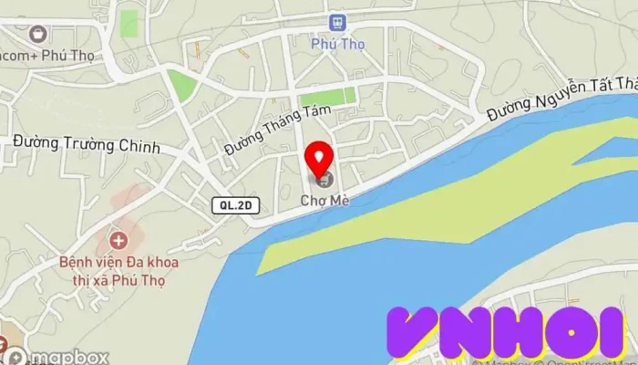 bản đồ của Chợ Mè Chợ trong Ph.Phong Châu