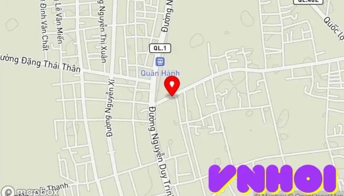bản đồ của Chợ Nghi Trung Chợ trời, Chợ trong Nghệ An