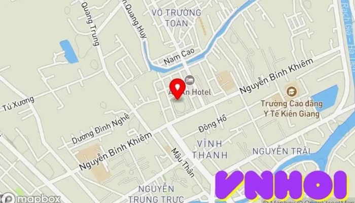 bản đồ của Chợ Rạch Giá Chợ trong Kiên Giang