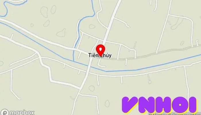 bản đồ của Chợ Tiên Thủy Chợ trong Bến Tre