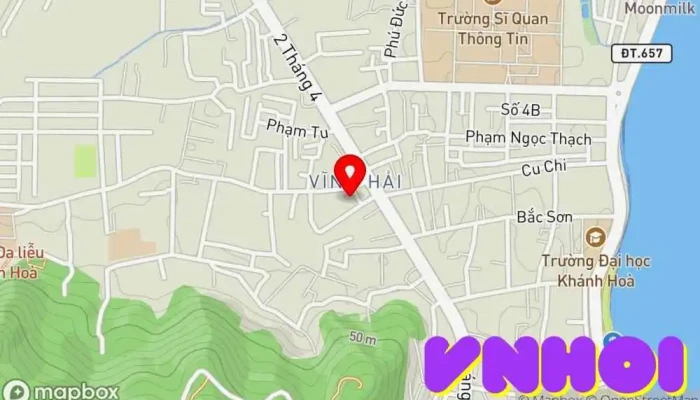 bản đồ của Chợ Vĩnh Hải Chợ, Cửa hàng tạp phẩm, Chợ hải sản, Điểm thu hút khách du lịch, Chợ bán buôn trong Khánh Hòa