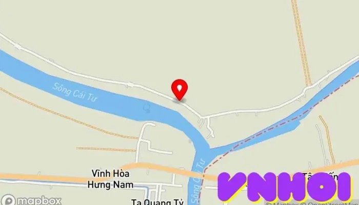 bản đồ của Chùa Bửu Quang Chùa phật giáo trong Kiên Giang