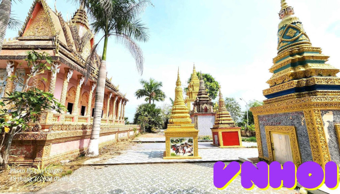 Chùa Khmer Đầu Sấu - Lộc Ninh