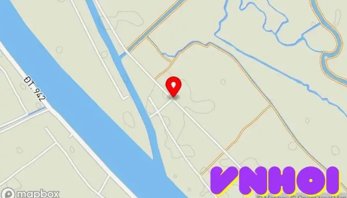 bản đồ của Chùa Phước Thành (Chùa Huệ Tài) Chùa phật giáo trong An Giang