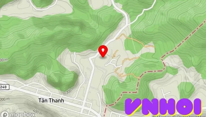 bản đồ của Chùa Tân Thanh Chùa phật giáo trong Lạng Sơn