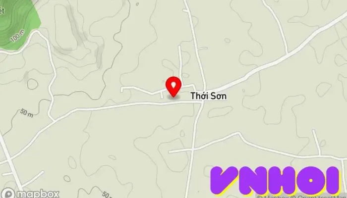 bản đồ của Chùa Thới Sơn Chùa phật giáo trong An Giang