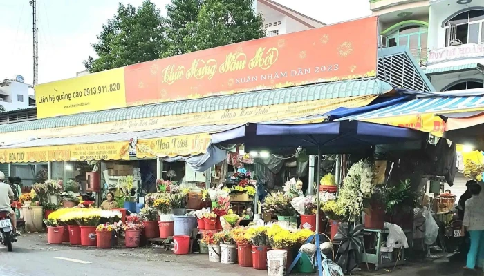 Chợ hoa Sa Đéc - Phường 1