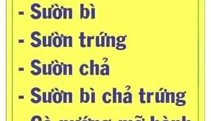 Com Tam Cau Doi Thuc Don - Tiền Giang