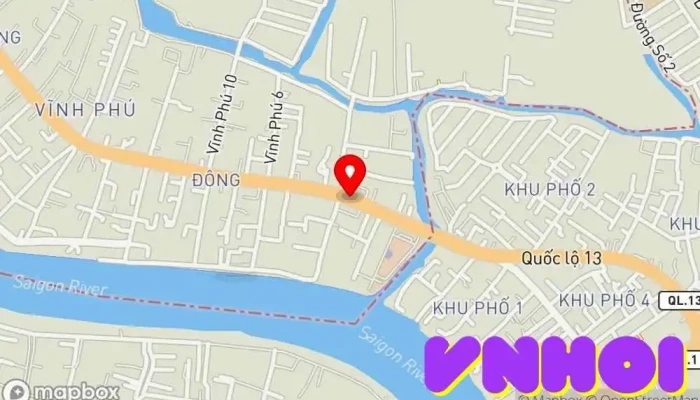 bản đồ của Cổng Chào tỉnh Bình Dương Điểm thu hút khách du lịch trong Bình Dương
