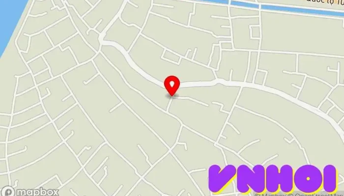 bản đồ của Cổng Làng Vườn Bách Thuận Khu vực đi bộ trong Thái Bình