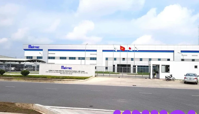 Công ty Tnhh Mektec Manufacturing Corporation Vietnam - Lô Đất Số K-3&4 Khu Công Nghiệp