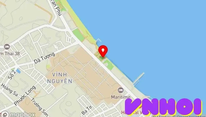 bản đồ của Công viên Bạch Đằng Công viên, Điểm thu hút khách du lịch trong Khánh Hòa